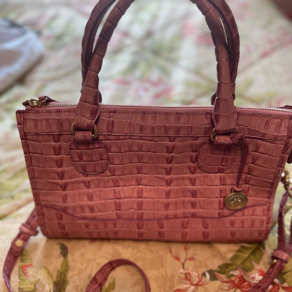 Brahmin pink small should bag